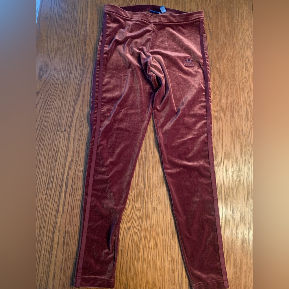 NWOT Adidas Velour Legging (M)